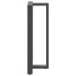 vidaXL Gambe Tavolo Bar a T 2 pz Antracite 60x35x(111-112) cm Acciaio vidaXL Gambe Tavolo Bar a T 2 pz Antracite 60x35x(111-112) cm Acciaio
