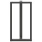 vidaXL Gambe Tavolo Bar a T 2 pz Antracite 60x35x(111-112) cm Acciaio vidaXL Gambe Tavolo Bar a T 2 pz Antracite 60x35x(111-112) cm Acciaio