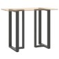 vidaXL Gambe Tavolo Bar a T 2 pz Antracite 60x35x(111-112) cm Acciaio vidaXL Gambe Tavolo Bar a T 2 pz Antracite 60x35x(111-112) cm Acciaio