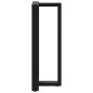 vidaXL Gambe Tavolo Bar a Forma T 2 pz Nero 50x35x(101-102) cm Acciaio vidaXL Gambe Tavolo Bar a Forma T 2 pz Nero 50x35x(101-102) cm Acciaio