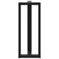 vidaXL Gambe Tavolo Bar a Forma T 2 pz Nero 50x35x(101-102) cm Acciaio vidaXL Gambe Tavolo Bar a Forma T 2 pz Nero 50x35x(101-102) cm Acciaio