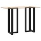 vidaXL Gambe Tavolo Bar a Forma T 2 pz Nero 50x35x(101-102) cm Acciaio vidaXL Gambe Tavolo Bar a Forma T 2 pz Nero 50x35x(101-102) cm Acciaio
