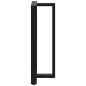 vidaXL Gambe Tavolo Bar a Forma T 2 pz Nero 60x35x(111-112) cm Acciaio vidaXL Gambe Tavolo Bar a Forma T 2 pz Nero 60x35x(111-112) cm Acciaio