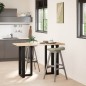 vidaXL Gambe Tavolo Bar a Forma T 2 pz Nero 50x35x(90-91) cm Acciaio vidaXL Gambe Tavolo Bar a Forma T 2 pz Nero 50x35x(90-91) cm Acciaio