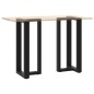 vidaXL Gambe Tavolo Bar a Forma T 2 pz Nero 50x35x(90-91) cm Acciaio vidaXL Gambe Tavolo Bar a Forma T 2 pz Nero 50x35x(90-91) cm Acciaio