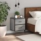 vidaXL Comodino a Muro Grigio Sonoma 40x31x39,5 cm vidaXL Comodino a Muro Grigio Sonoma 40x31x39,5 cm