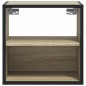 vidaXL Comodini a Muro 2 pz Rovere Sonoma 40x31x39,5 cm vidaXL Comodini a Muro 2 pz Rovere Sonoma 40x31x39,5 cm