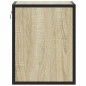 vidaXL Comodini a Muro 2 pz Rovere Sonoma 40x31x39,5 cm vidaXL Comodini a Muro 2 pz Rovere Sonoma 40x31x39,5 cm