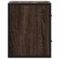 vidaXL Comodino a Muro Rovere Marrone 40x31x39,5 cm vidaXL Comodino a Muro Rovere Marrone 40x31x39,5 cm