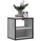 vidaXL Comodini a Muro 2 pz Grigio Sonoma 40x31x39,5 cm vidaXL Comodini a Muro 2 pz Grigio Sonoma 40x31x39,5 cm