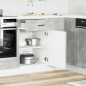 vidaXL Base da Cucina Porto Grigio Cemento in Legno Multistrato