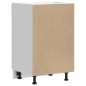 vidaXL Base da Cucina Porto Grigio Cemento in Legno Multistrato