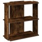 vidaXL Libreria a 3 Ripiani Rovere Fumo 60x30x60 cm Legno Multistrato vidaXL Libreria a 3 Ripiani Rovere Fumo 60x30x60 cm Legno Multistrato