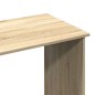 vidaXL Scrivania Rovere Sonoma 102x50x75 cm in Legno Multistrato