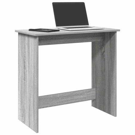 vidaXL Scrivania Grigio Sonoma 80x40x75 cm in Legno Multistrato