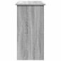vidaXL Scrivania Grigio Sonoma 80x40x75 cm in Legno Multistrato