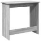 vidaXL Scrivania Grigio Sonoma 80x40x75 cm in Legno Multistrato