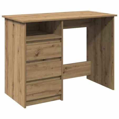 vidaXL Scrivania Rovere Artigianale 102x50x75 cm in Legno Multistrato