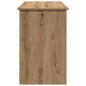 vidaXL Scrivania Rovere Artigianale 102x50x75 cm in Legno Multistrato