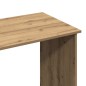 vidaXL Scrivania Rovere Artigianale 102x50x75 cm in Legno Multistrato