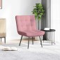 vidaXL Poltrona Relax 64x74x84 cm Rosa in Velluto