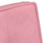 vidaXL Poltrona Relax 64x74x84 cm Rosa in Velluto