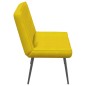 vidaXL Panca Gialla 110x74x84 cm in Velluto vidaXL Panca Gialla 110x74x84 cm in Velluto