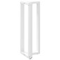 vidaXL Gambe Tavolo Bar a Forma T 2pz bianco 40x35x(111-112)cm Acciaio vidaXL Gambe Tavolo Bar a Forma T 2pz bianco 40x35x(111-112)cm Acciaio
