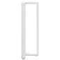 vidaXL Gambe Tavolo Bar a Forma T 2pz bianco 40x35x(111-112)cm Acciaio vidaXL Gambe Tavolo Bar a Forma T 2pz bianco 40x35x(111-112)cm Acciaio