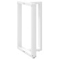 vidaXL Gambe Tavolo Bar a Forma T 2 pz bianco 60x35x(91-92) cm Acciaio vidaXL Gambe Tavolo Bar a Forma T 2 pz bianco 60x35x(91-92) cm Acciaio