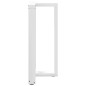 vidaXL Gambe Tavolo Bar a Forma T 2 pz bianco 60x35x(91-92) cm Acciaio vidaXL Gambe Tavolo Bar a Forma T 2 pz bianco 60x35x(91-92) cm Acciaio