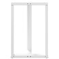 vidaXL Gambe Tavolo Bar a Forma T 2 pz bianco 60x35x(91-92) cm Acciaio vidaXL Gambe Tavolo Bar a Forma T 2 pz bianco 60x35x(91-92) cm Acciaio