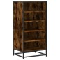 vidaXL Scarpiera Rovere Fumo 48x38x97,5 cm in Legno Multistrato
