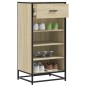 vidaXL Scarpiera Rovere Sonoma 48x38x97,5 cm in Legno Multistrato