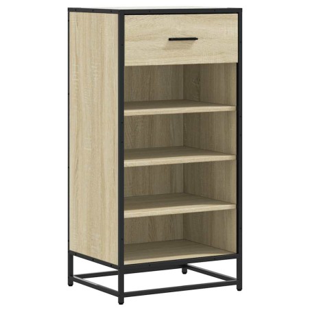 vidaXL Scarpiera Rovere Sonoma 48x38x97,5 cm in Legno Multistrato