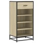 vidaXL Scarpiera Rovere Sonoma 48x38x97,5 cm in Legno Multistrato