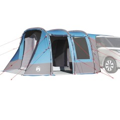 vidaXL Tenda da Campeggio per Auto Blu Impermeabile