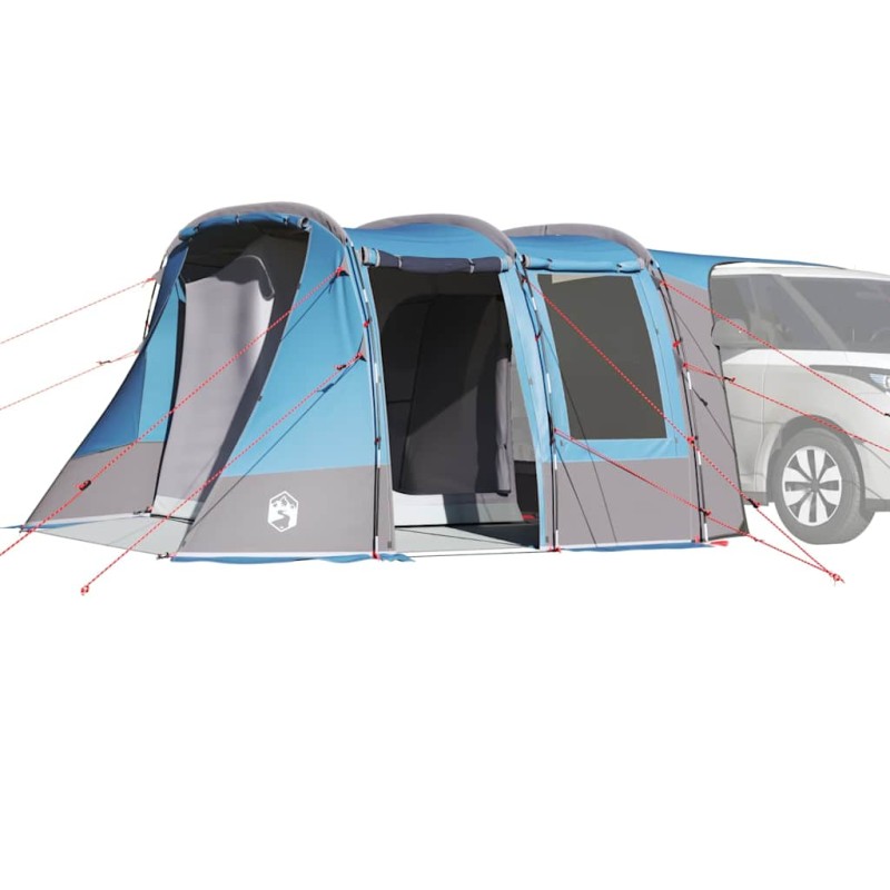vidaXL Tenda da Campeggio per Auto Blu Impermeabile