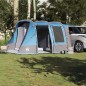 vidaXL Tenda da Campeggio per Auto Blu Impermeabile