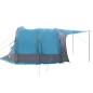 vidaXL Tenda da Campeggio per Auto Blu Impermeabile