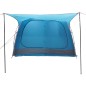 vidaXL Tenda da Campeggio per Auto Blu Impermeabile