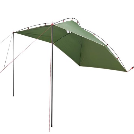 vidaXL Tenda da Campeggio per Auto Verde Impermeabile
