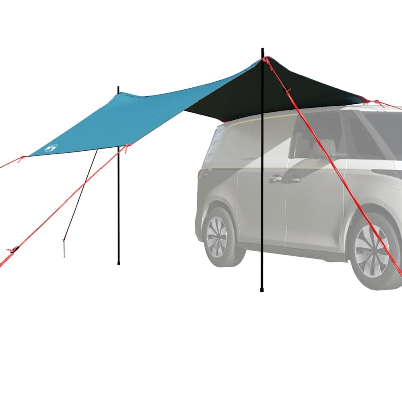 vidaXL Tenda da Campeggio per Auto Blu Impermeabile vidaXL Tenda da Campeggio per Auto Blu Impermeabile