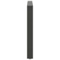 vidaXL Gambe per Tavolino Antracite 2 pz 90x(72-73) cm Acciaio