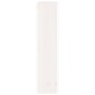 Copertura Termosifone Bianca 79,5x19x84 cm Legno Massello Pino Copertura Termosifone Bianca 79,5x19x84 cm Legno Massello Pino