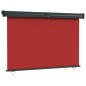 Tendalino Laterale per Balcone 160x250 cm Rosso Tendalino Laterale per Balcone 160x250 cm Rosso