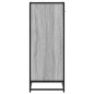 vidaXL Scarpiera Grigio Sonoma 48x38x97,5 cm in Legno Multistrato