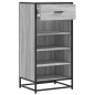 vidaXL Scarpiera Grigio Sonoma 48x38x97,5 cm in Legno Multistrato