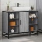 vidaXL Mobile Lavabo Bagno Grigio Sonoma 60x30x60 cm Legno Multistrato vidaXL Mobile Lavabo Bagno Grigio Sonoma 60x30x60 cm Legno Multistrato