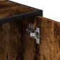 vidaXL Mobile Lavabo Bagno Rovere Fumo 90x33x60 cm Legno Multistrato vidaXL Mobile Lavabo Bagno Rovere Fumo 90x33x60 cm Legno Multistrato
